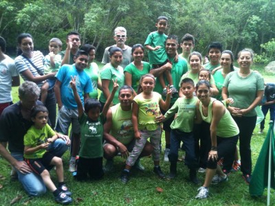 The Green Team on our Tuesday Field Day!